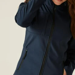 Damski softshell Octagon II | Granatowy