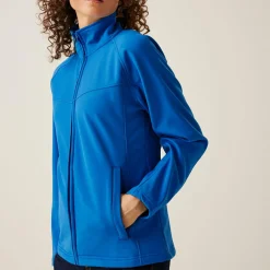 Damski softshell Uproar | Niebiesko-szary