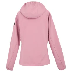 Damski softshell z kapturem Arec III | Różowy