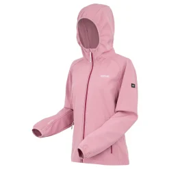 Damski softshell z kapturem Arec III | Różowy