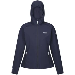 Damski softshell z kapturem Arec III | Granatowy