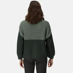 Damski sweter Kamaria | Ciemnozielony
