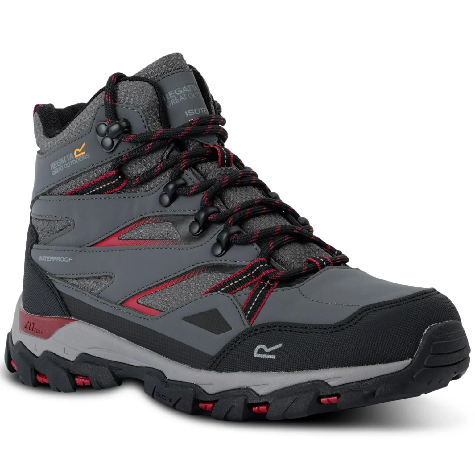Damskie buty trekkingowe wysokie Holcombe III | Szary