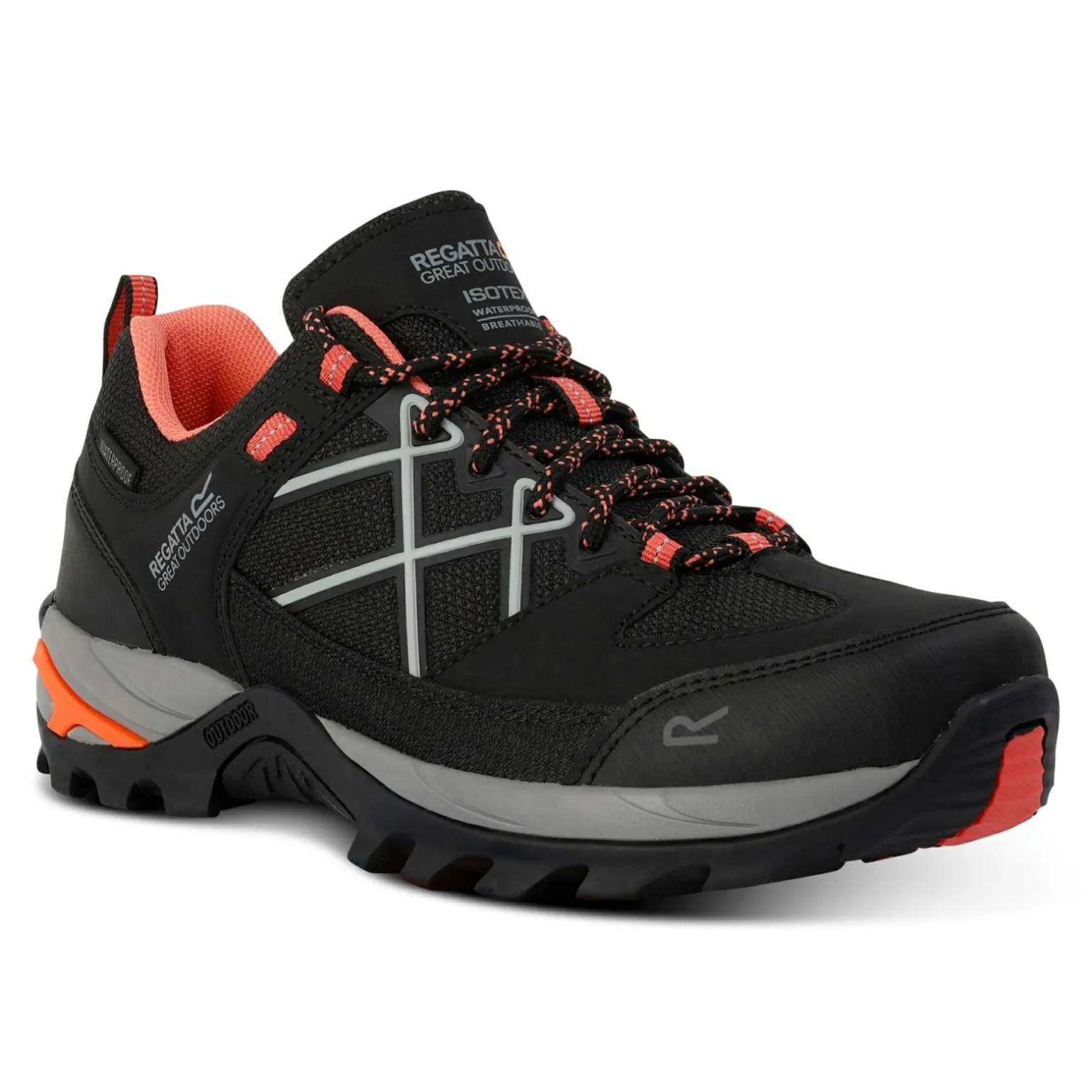 Damskie buty trekkingowe Samaris III Low | Czarny