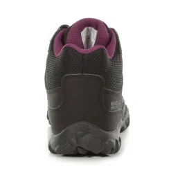 Damskie buty wodoodporne Edgepoint Mid | Czarno-śliwkowy