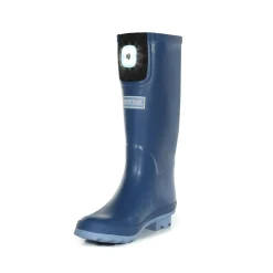 Damskie kalosze Fairweather Shine Brite Light LED | Niebieski