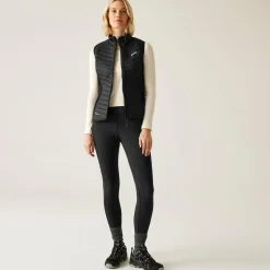 Damskie legginsy trekkingowe Monira | Czarny
