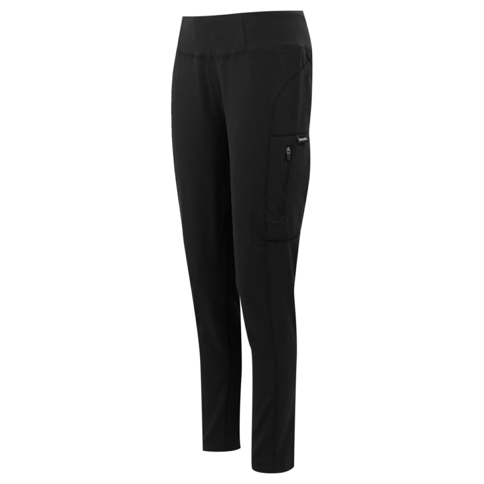 Damskie legginsy trekkingowe Monira | Czarny