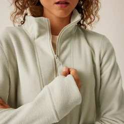 Damskie polar z suwakiem Juliette | Szary