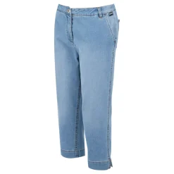 Damskie spodnie capri Bayletta | Niebieski