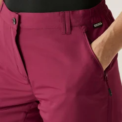 Damskie spodnie capri Chaska III | Różowy