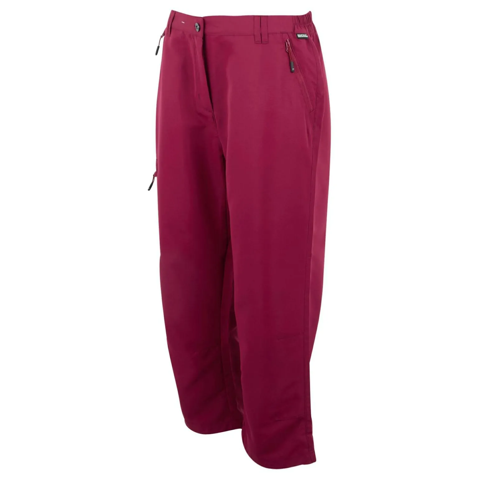 Damskie spodnie capri Chaska III | Różowy