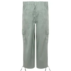 Damskie spodnie capri Shorebella | Lodowy błękit