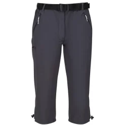 Damskie spodnie trekkingowe 3/4 Xert Capri Light | Szary