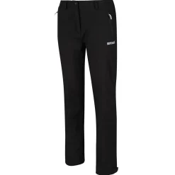 Damskie spodnie trekkingowe softshell Geo II | Czarny