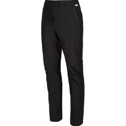 Damskie spodnie trekkingowe Highton Stretch | Czarny