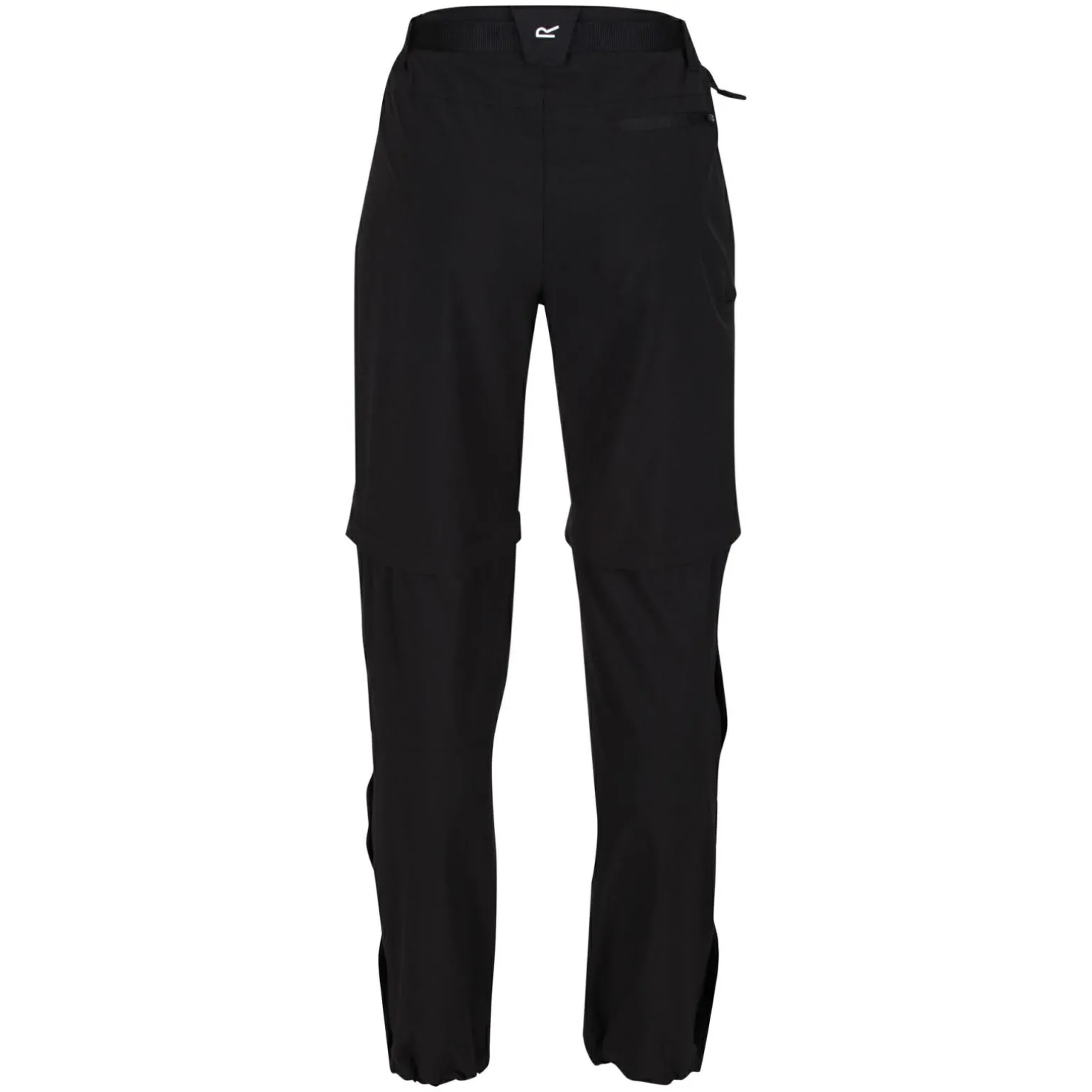 Damskie spodnie trekkingowe Xert III Zip Off | Czarny