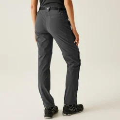 Damskie spodnie trekkingowe Xert III Zip Off | Szary