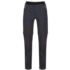Damskie spodnie trekkingowe Xert III Zip Off | Szary
