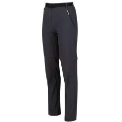 Damskie spodnie trekkingowe Xert III Zip Off | Szary