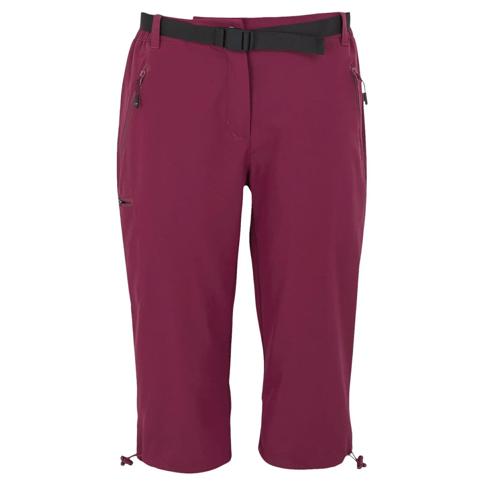 Damskie spodnie trekkingowe 3/4 Xert Capri Light | Różowy