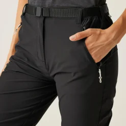 Damskie spodnie trekkingowe Xert Stretch III | Czarny