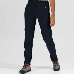 Damskie spodnie trekkingowe Xert III Zip Off | Granatowy