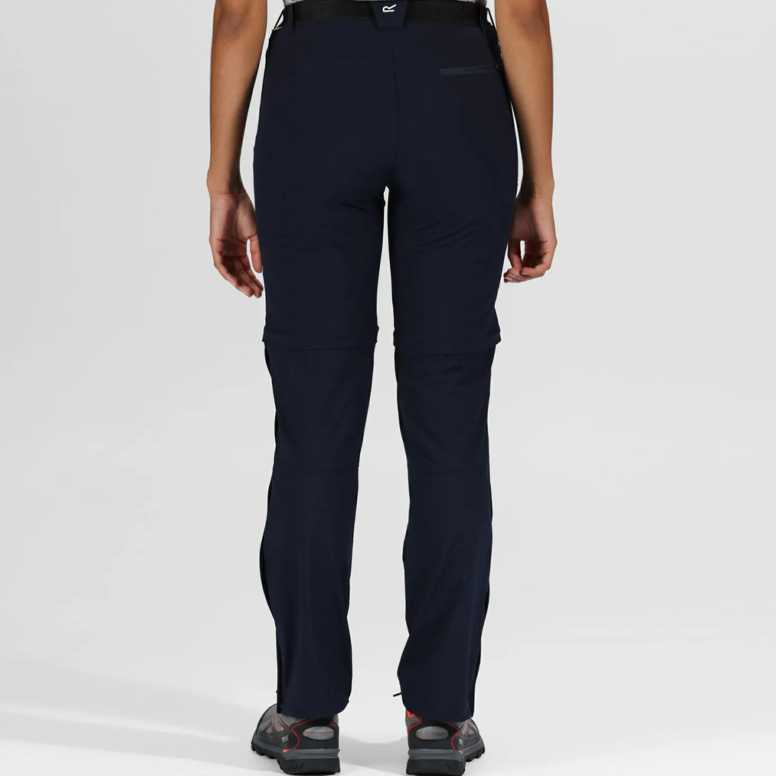Damskie spodnie trekkingowe Xert III Zip Off | Granatowy
