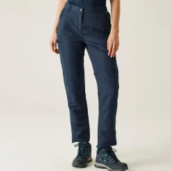 Damskie spodnie z odpinanymi nogawkami Chaska III Zip Off | Niebieski
