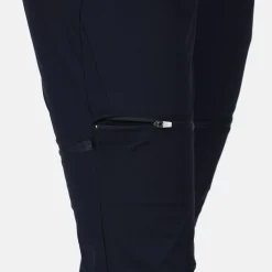 Damskie spodnie z odpinanymi nogawkami Mountain Zip off | Granatowy