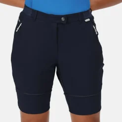 Damskie spodnie z odpinanymi nogawkami Mountain Zip off | Granatowy