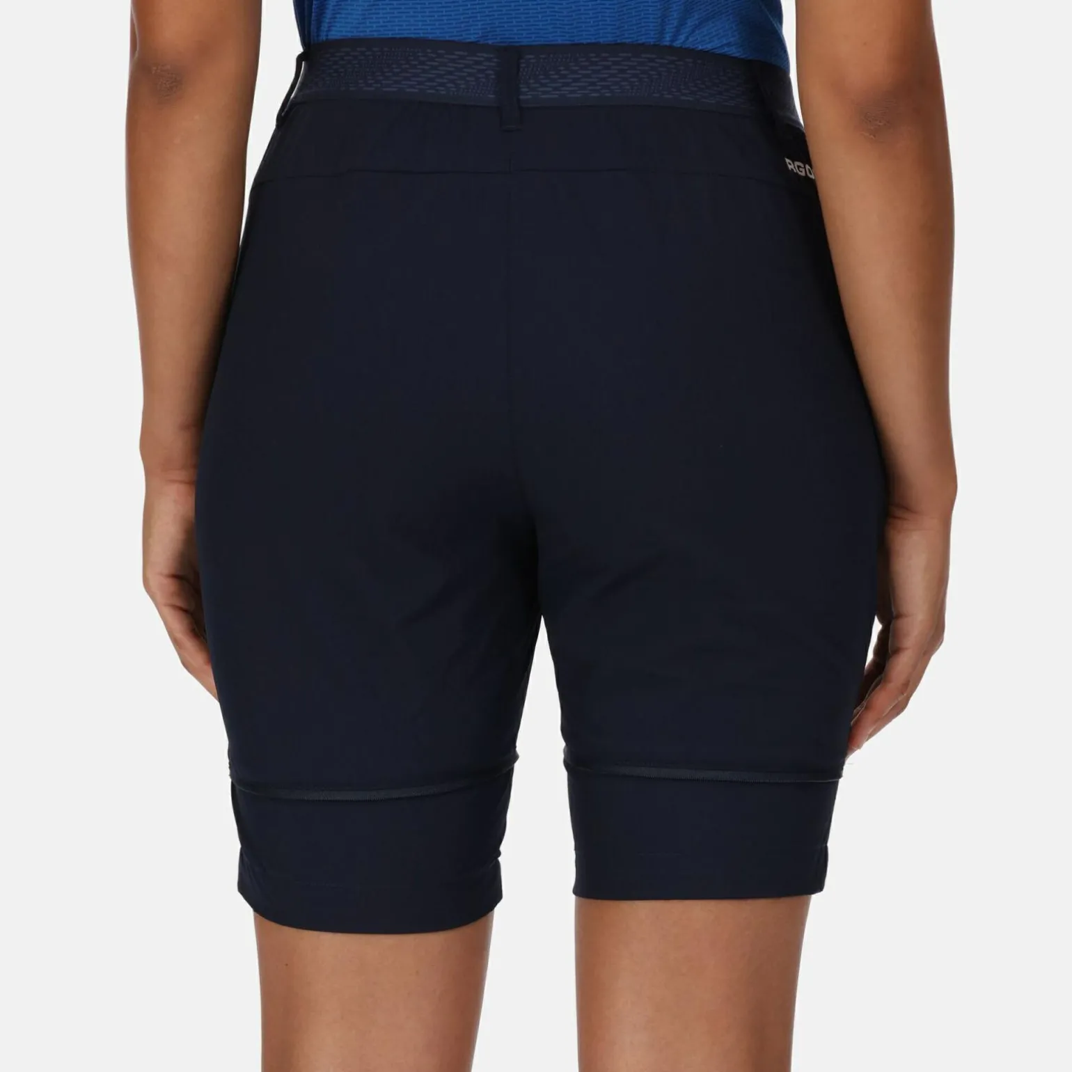 Damskie spodnie z odpinanymi nogawkami Mountain Zip off | Granatowy