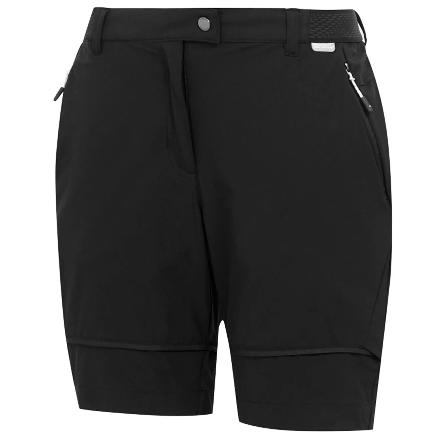 Damskie spodnie z odpinanymi nogawkami Mountain Zip off | Czarny