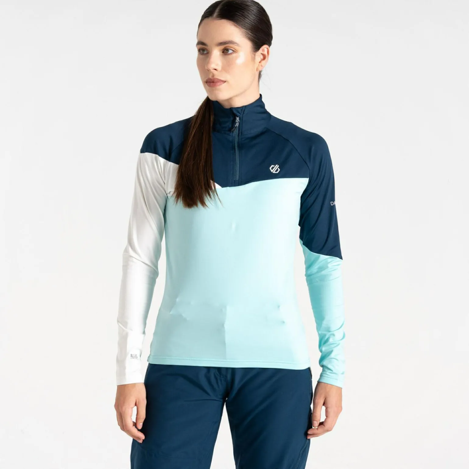Dare 2b - Damska bluza Ice II Core Stretch | Niebieski
