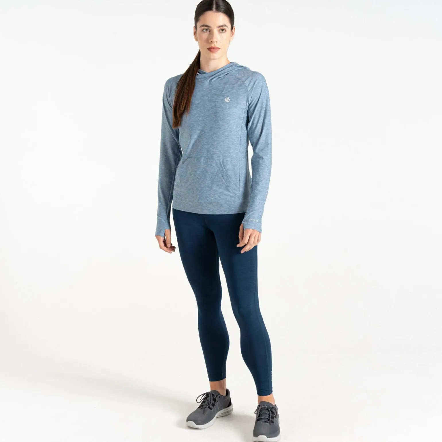 Dare 2b - Damska bluza z kapturem Sprint Cty | Niebieski