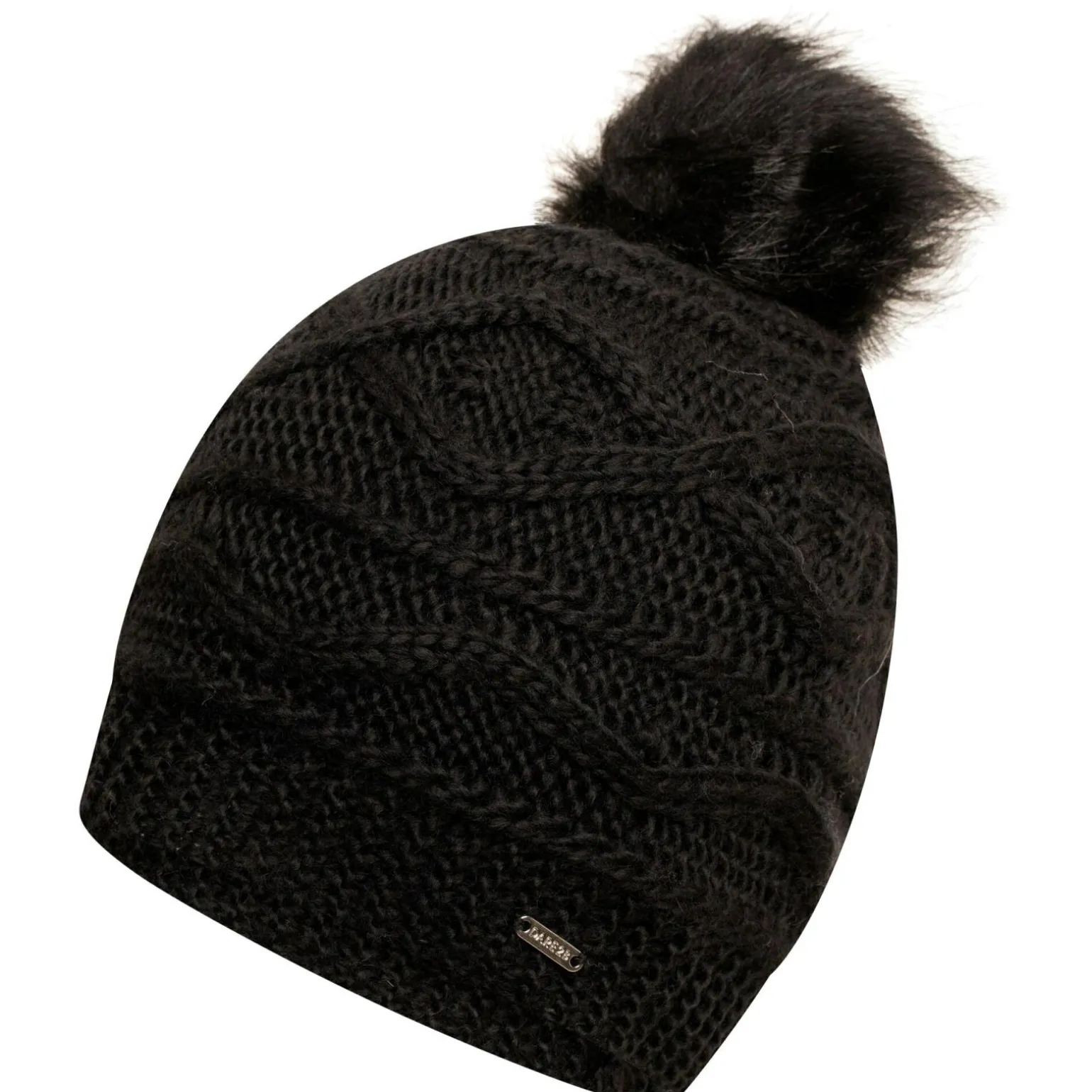 Dare 2b - Damska czapka zimowa Remind II Bobble | Czarny