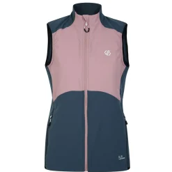 Dare 2b - Damska kamizelka softshell Avidly | Różowo-szary