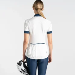 Dare 2b - Damska koszulka rowerowa Pedal Through It II | Biały