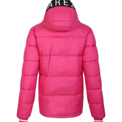 Dare 2b - Damska kurtka pikowana z kapturem Chilly | Różowy