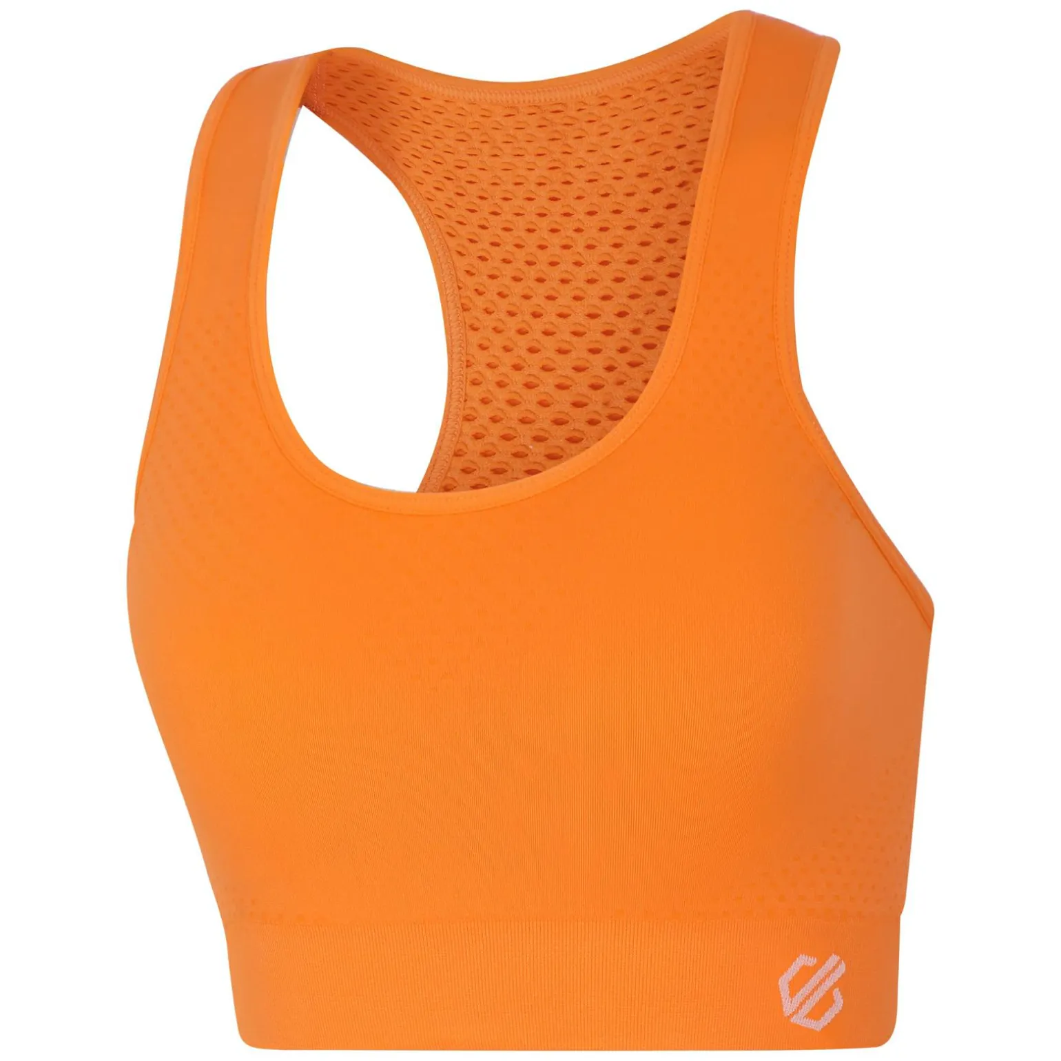 Dare 2b - Damski biustonosz sportowy Dont Sweat It | Pomarańczowy