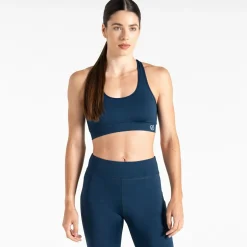 Dare 2b - Damski biustonosz sportowy Dont Sweat It | Niebieski