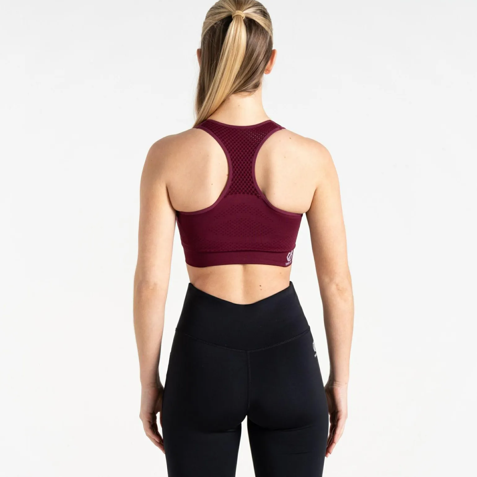 Dare 2b - Damski biustonosz sportowy Dont Sweat It | Różowy