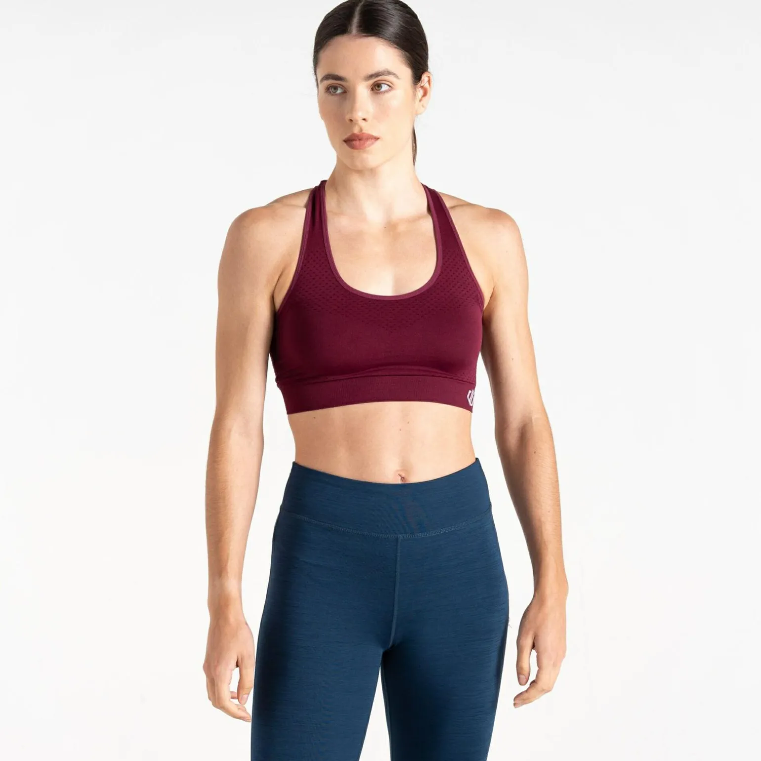 Dare 2b - Damski biustonosz sportowy Dont Sweat It | Fioletowy