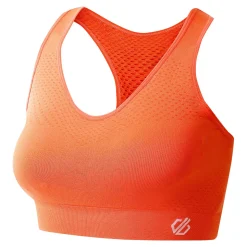 Dare 2b - Damski biustonosz sportowy Don't Sweat It II | Pomarańczowy