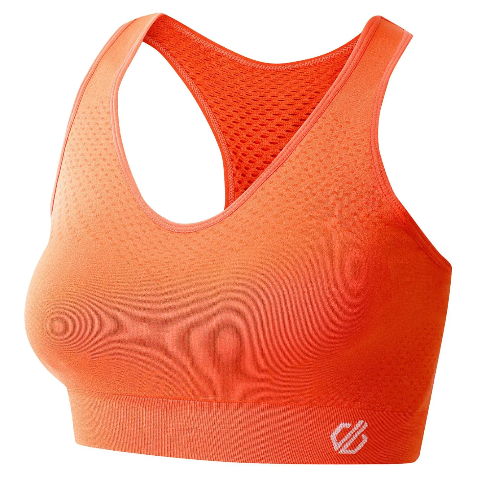 Dare 2b - Damski biustonosz sportowy Don't Sweat It II | Pomarańczowy