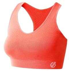 Dare 2b - Damski biustonosz sportowy Don't Sweat It II | Różowy