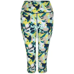 Dare 2b - Damskie legginsy do ćwiczeń 3/4 Influential | Niebieski