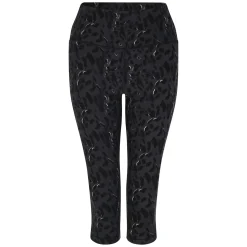 Dare 2b - Damskie legginsy do ćwiczeń 3/4 Influential | Czarny