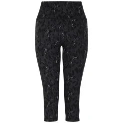 Dare 2b - Damskie legginsy do ćwiczeń 3/4 Influential | Czarny