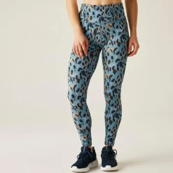 Dare 2b - Damskie legginsy do ćwiczeń Influential | Niebieski
